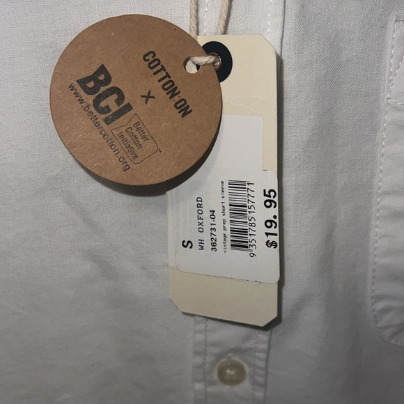 BRAND NEW🔥🔥 COTTON ON VINTAGE RE-MASTERED MENS BUTTON UP SHORT SLEEVE SHIRT!!! - Picture 3 of 5